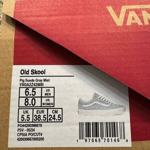 Vans | Old Skool | Pig Suede Gray Mist
